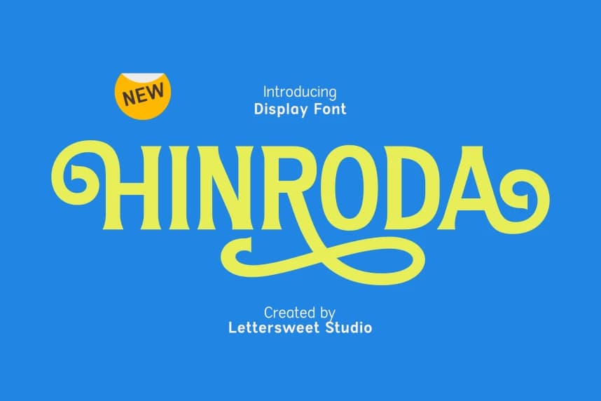 Hinroda Font
