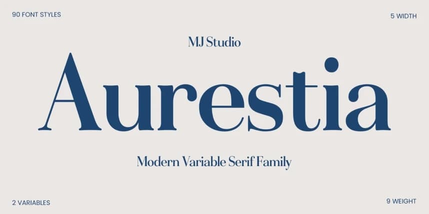 Aurestia Font Family