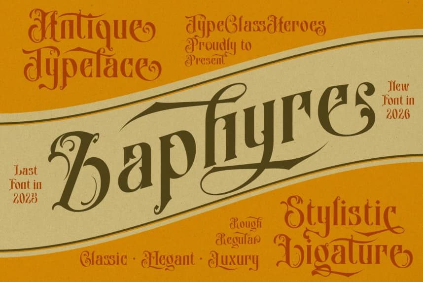 Zaphyre Font
