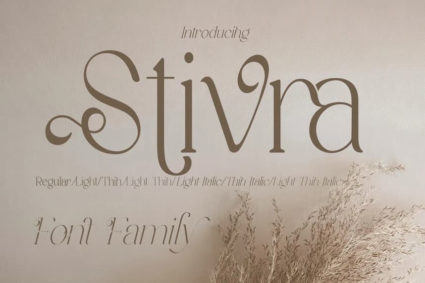 Stivra Font