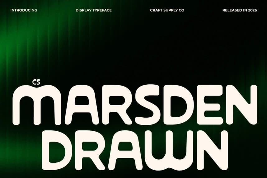 CS Marsden Drawn Font
