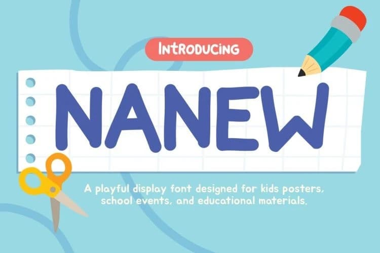 Nanew Playful Font
