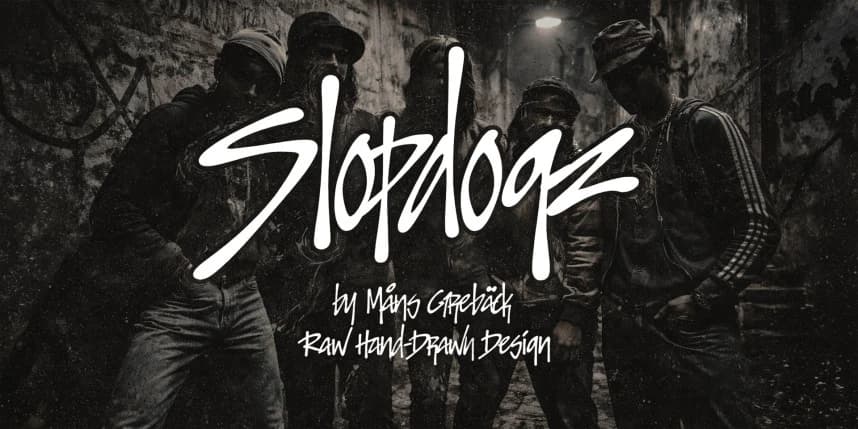 Slopdogz Graffiti Font