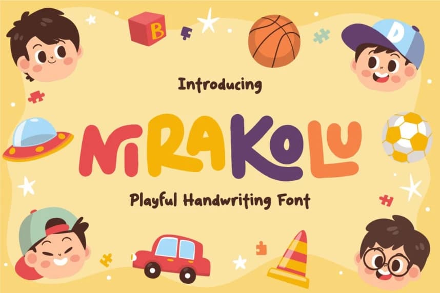 Nirakolu Playful Font