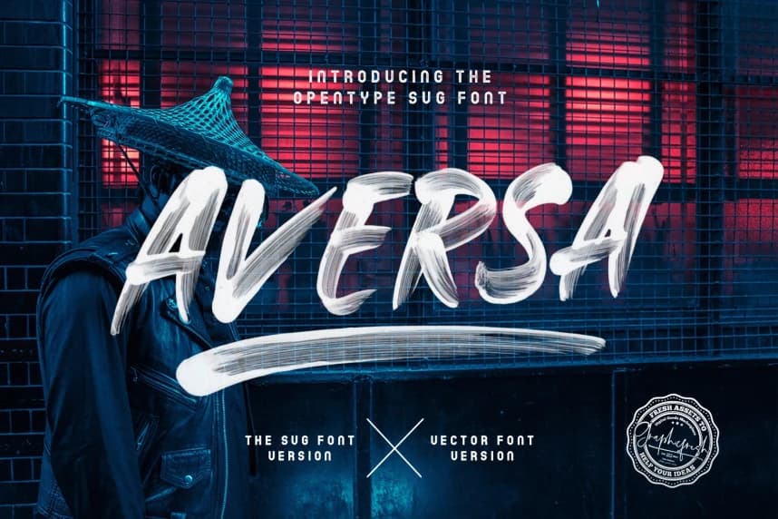 Aversa Vector Font